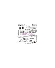 Home Decor (Duvar) Stencıl 45*45 cm HD-55