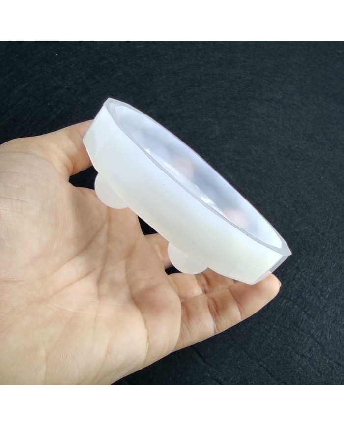 Ayakli Bardak Alti Reçine Epoksi Kalıp -Kod:47