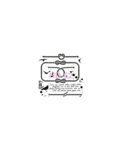 Home Decor (Duvar) Stencıl 45*45 cm HD-62