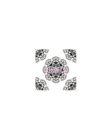 Home Decor (Duvar) Stencıl 45*45 cm HD-75