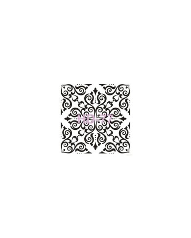 Home Decor (Duvar) Stencıl 45*45 cm HD-77