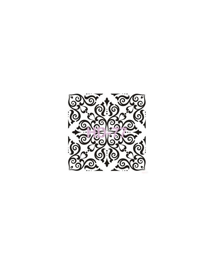 Home Decor (Duvar) Stencıl 45*45 cm HD-77