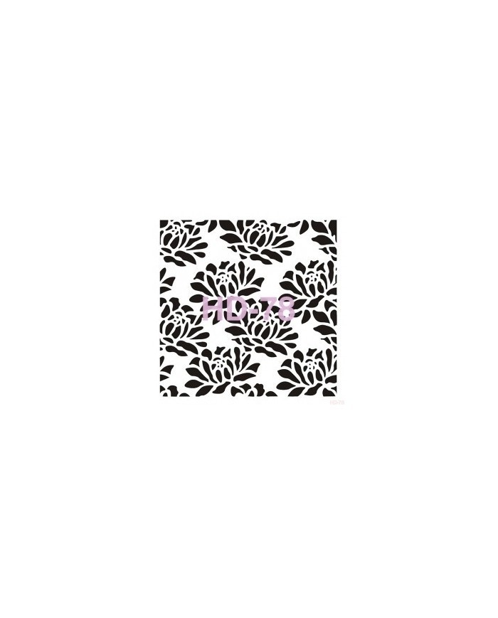 Home Decor (Duvar) Stencıl 45*45 cm HD-78