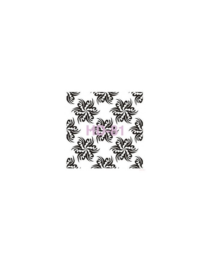 Home Decor (Duvar) Stencıl 45*45 cm HD-81