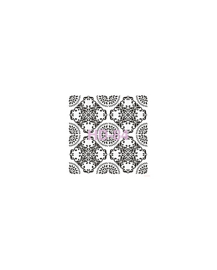 Home Decor (Duvar) Stencıl 45*45 cm HD-84