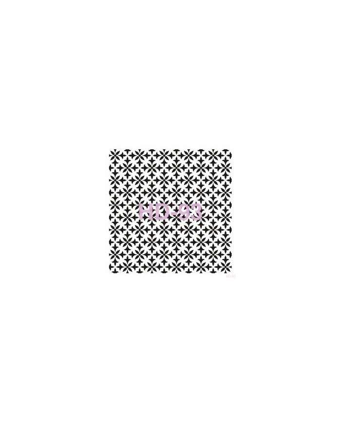 Home Decor (Duvar) Stencıl 45*45 cm HD-93