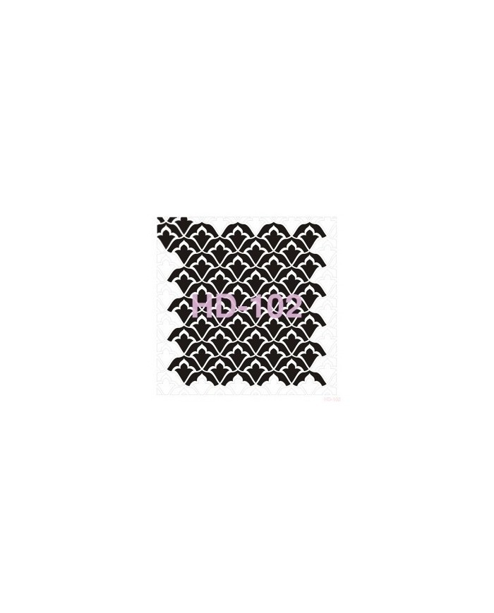 Home Decor (Duvar) Stencıl 45*45 cm HD-102