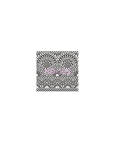 Home Decor (Duvar) Stencıl 45*45 cm HD-103