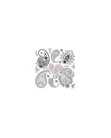 Home Decor (Duvar) Stencıl 45*45 cm HD-107