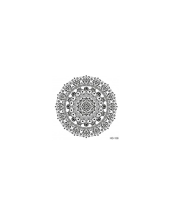 Home Decor (Duvar) Stencıl 45*45 cm HD-109