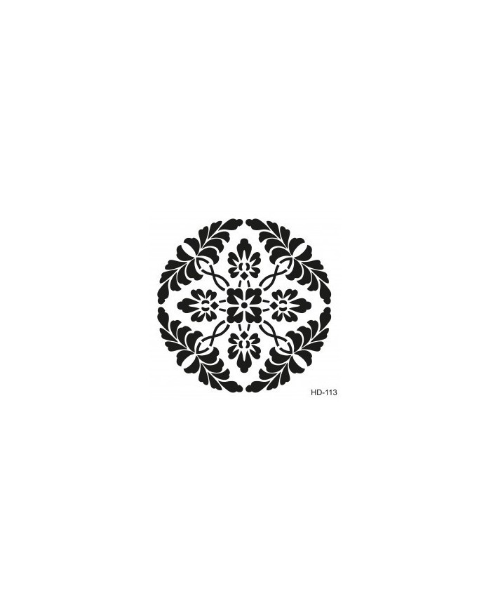 Home Decor (Duvar) Stencıl 45*45 cm HD-113