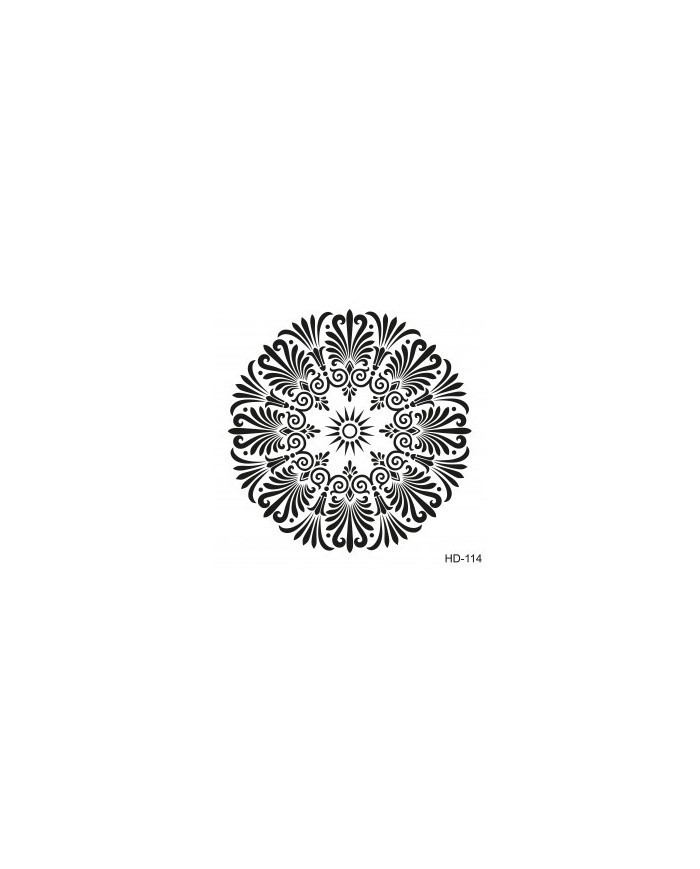 Home Decor (Duvar) Stencıl 45*45 cm HD-114