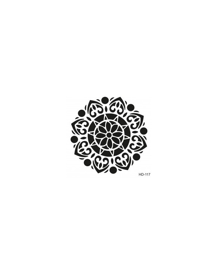 Home Decor (Duvar) Stencıl 45*45 cm HD-117