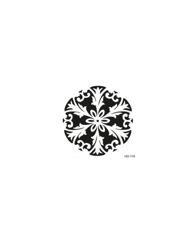 Home Decor (Duvar) Stencıl 45*45 cm HD-118
