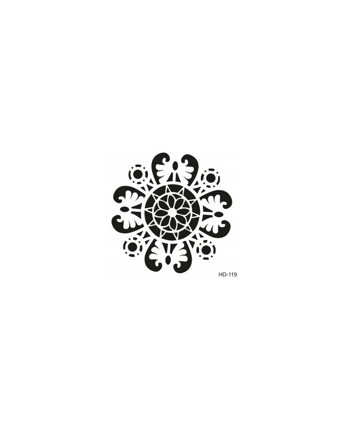 Home Decor (Duvar) Stencıl 45*45 cm HD-119