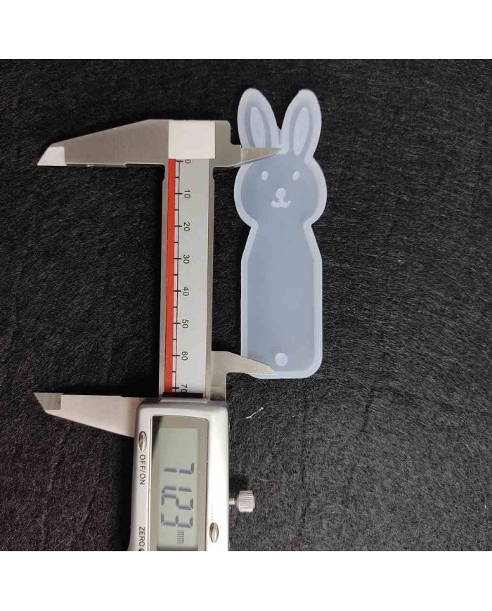 Kitap Ayracı Reçine Epoksi Kalıbı Tavşan -Kod:151