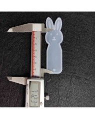 Kitap Ayracı Reçine Epoksi Kalıbı Tavşan -Kod:151