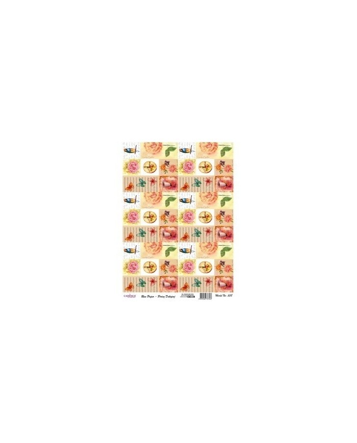 Pirinç Dekupaj 29*42 cm model 538