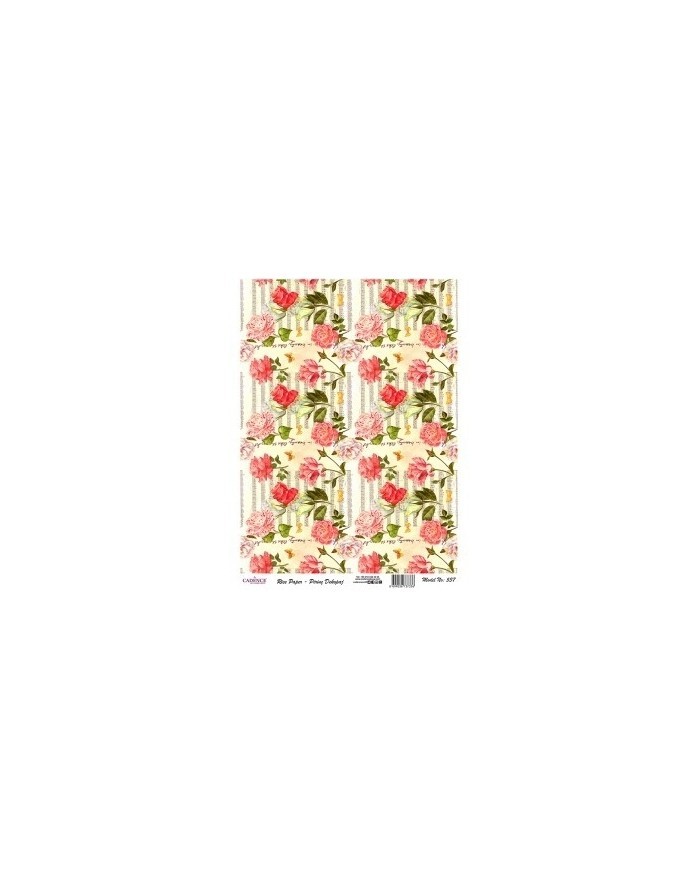 Pirinç Dekupaj 29*42 cm model 537