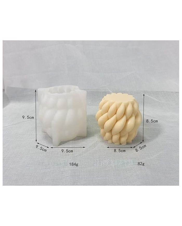 3D Geometrik Mum Silikon Kalıp -Kod:222 3D Geometrik Mum Silikon Kalıp -Kod:222