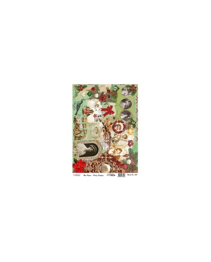 Pirinç Dekupaj 29*42 cm model 508