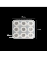 Reçine Epoksi Mum Beton Sabun Silikon Kalıbı - Kod: 1101 Reçine Epoksi Mum Beton Sabun Silikon Kalıbı - Kod: 1101