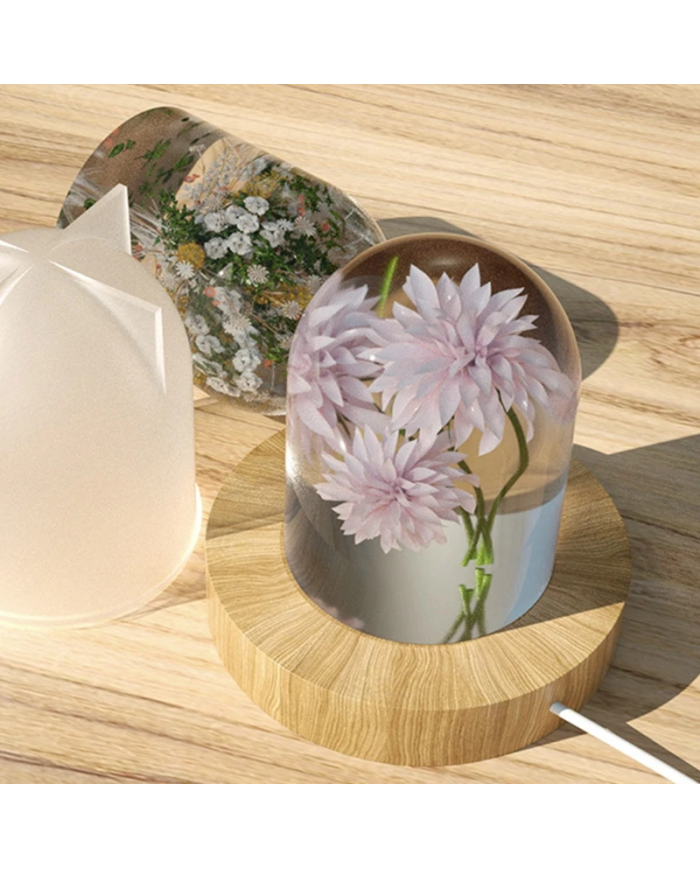 Abajur Epoksi ve Mum Kalıbı - Hobi Silikon Kalıbı -Kod:1148 Abajur Epoksi ve Mum Kalıbı - Hobi Silikon Kalıbı -Kod:1148