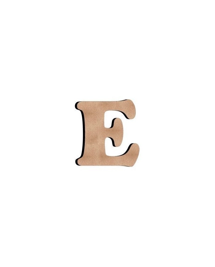 E Harf 6 cm