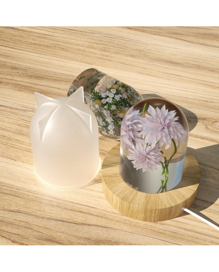 Abajur Epoksi ve Mum Kalıbı - Hobi Silikon Kalıbı -Kod:1148 Abajur Epoksi ve Mum Kalıbı - Hobi Silikon Kalıbı -Kod:1148