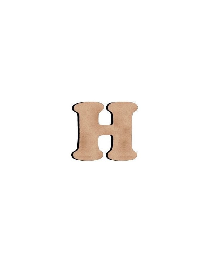 H Harf 6 cm