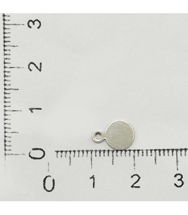 Pleksi, Takı ve Bijuteri Pulları Gumus 7x10mm M263 -1Kg