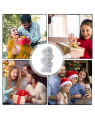 Dalgalı Kalp Modeli  Mum Hobi Silikon Kalıbı - Kod: 1153 Dalgalı Kalp Modeli  Mum Hobi Silikon Kalıbı - Kod: 1153