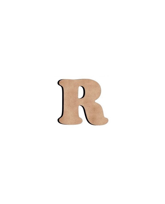 R Harf 6 cm