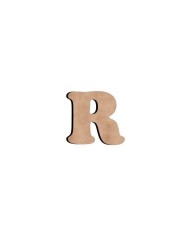 R Harf 6 cm