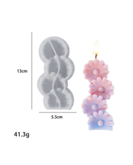 Papatya Modeli Mum Hobi Silikon Kalıbı - Kod: 1152 Papatya Modeli Mum Hobi Silikon Kalıbı - Kod: 1152