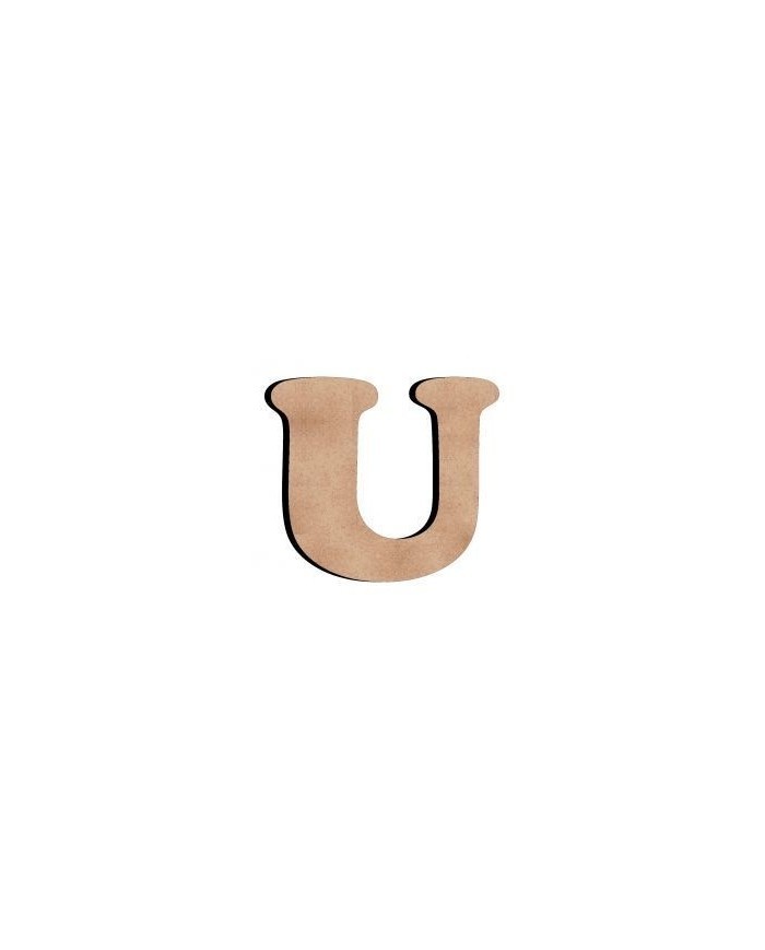 U Harf 6 cm