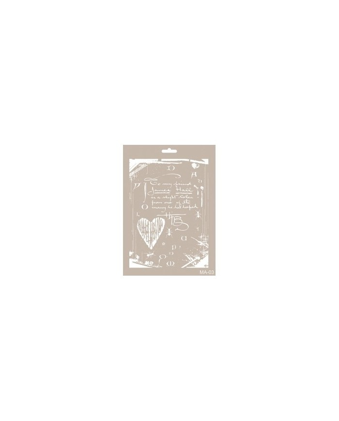 MA03 MİX MEDİA STENCİL