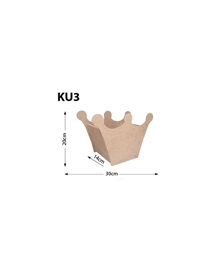KU3 ÜÇ TOPUZ TAÇLI KUTU