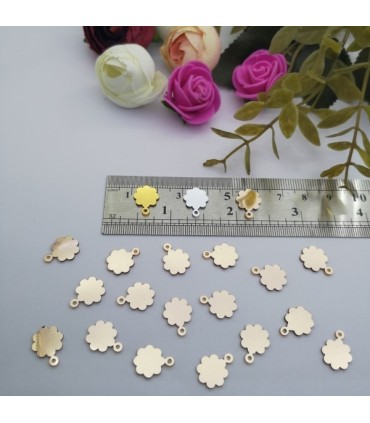 Pleksi,Bijuteri ve Oyalık Pullar Rose 12x14mm M 319 - 1 Kg