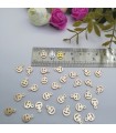 Pleksi,Bijuteri ve Oyalık Pullar Rose  7x10mm M 261 -500gr