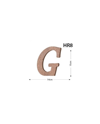 MASAÜSTÜ G HARF HR-8