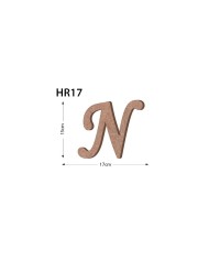 MASAÜSTÜ N HARF HR-17