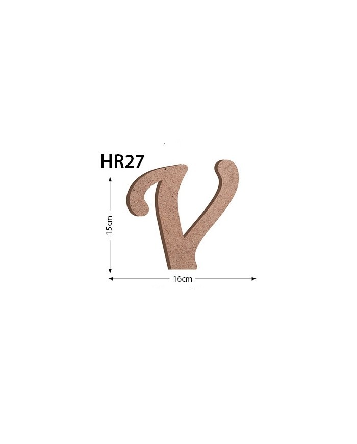 MASAÜSTÜ V HARF HR-27
