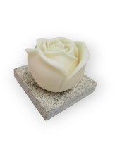 Beton ve Mum Kalıbı Gül Kalıbı 10x8 cm - Kod: 1225 Beton ve Mum Kalıbı Gül Kalıbı 10x8 cm - Kod: 1225
