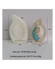 Aile Mum Kalıbı Model:2 - Hobi Silikon Kalıbı - Kod:1169 Aile Mum Kalıbı Model:2 - Hobi Silikon Kalıbı - Kod:1169
