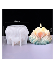 nilüfer Model - Hobi Silikon Mum Kalıbı - Kod:1176 nilüfer Model - Hobi Silikon Mum Kalıbı - Kod:1176