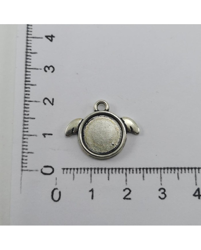 Metal Kolye Ucu - Kanatlı