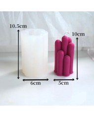 Dekoratif Bubble Mum Silikon Kalıbı - Kod: 1146B Dekoratif Bubble Mum Silikon Kalıbı - Kod: 1146B