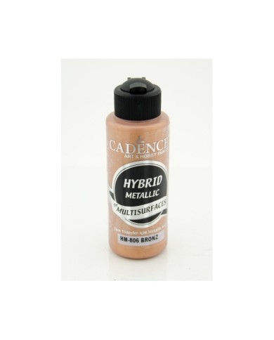 Hybrit (Multi Surface) Metalik Boya Bronz 120 ml - HM-806