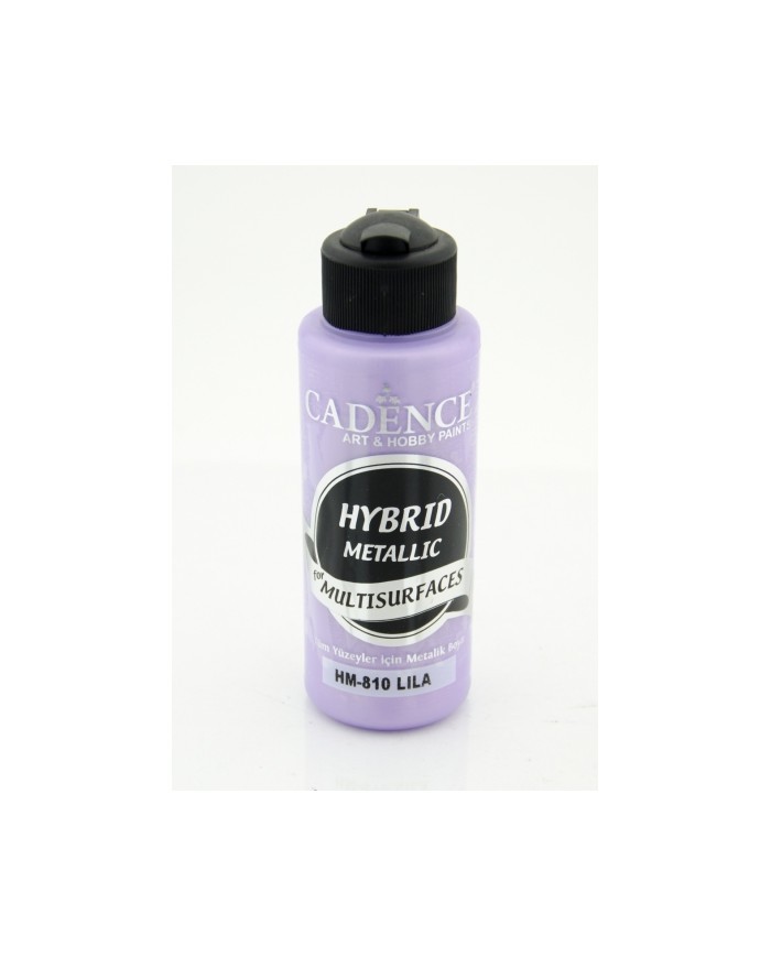Hybrit (Multi Surface) Metalik Boya Lila 120 ml - HM-810